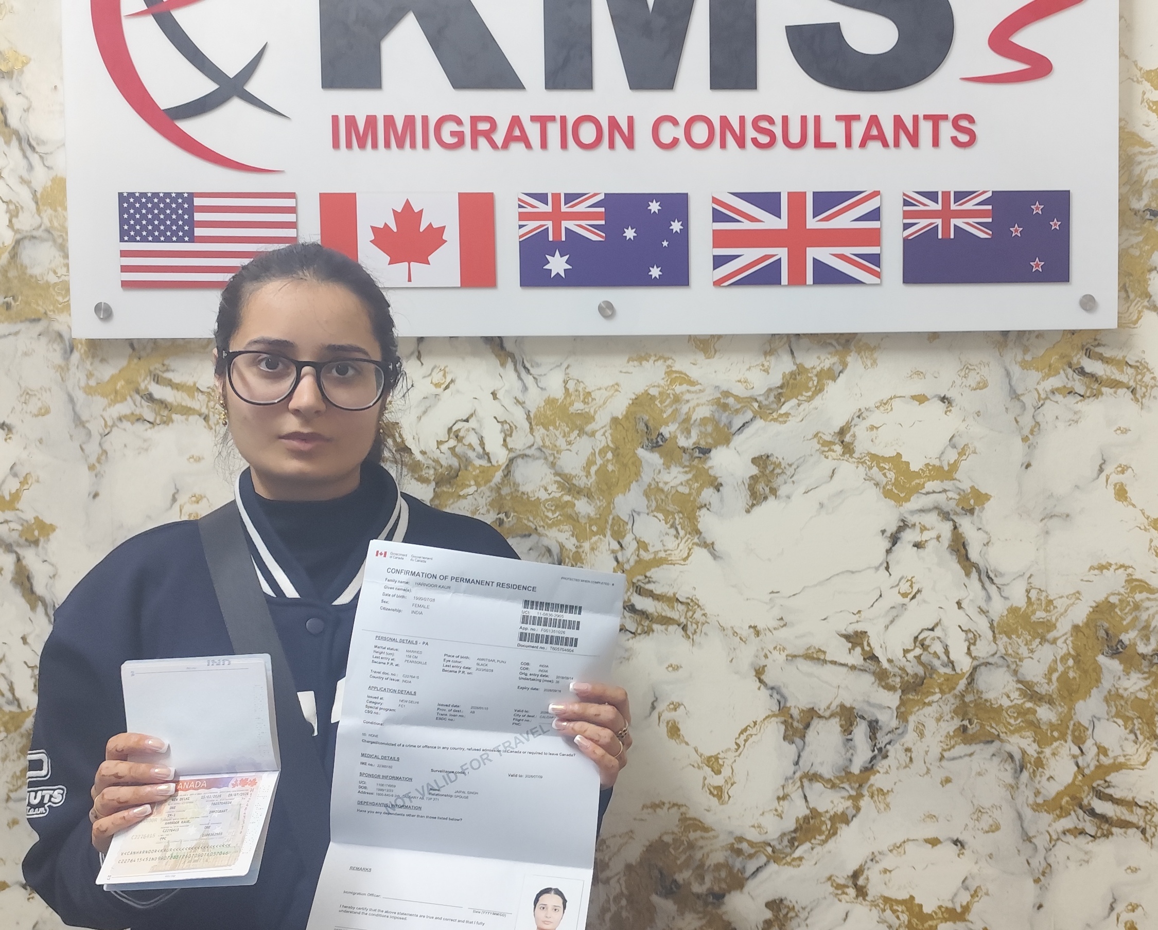 HARNOOR KAUR - CANADA PR